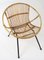 Neerkant Rattan Stuhl von Rohé Noordwolde, 1960er 6