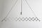 Large Minimalist Scissor Ceiling Light from Lucefer, 1980s 1