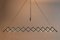 Large Minimalist Scissor Ceiling Light from Lucefer, 1980s 2