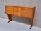 Vintage Sideboard in Walnut and Brass by Maurizio Tempestini, 1940s 10