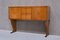 Vintage Sideboard in Walnut and Brass by Maurizio Tempestini, 1940s 2