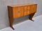 Vintage Sideboard in Walnut and Brass by Maurizio Tempestini, 1940s 11