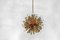 Gilt Brass Pendant Lamp with Swarovski Balls from Ernst Palme, 1960s 13