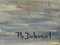 Philippe Duhamel, Oil on Canvas, Trawling in the Port of Fécamp, 1970s, Image 3