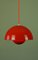 Lampada a sospensione VP1 Flowerpot originale di Verner Panton per Louis Poulsen, anni '70, set di 2, Immagine 1