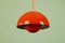 Lampada a sospensione VP1 Flowerpot originale di Verner Panton per Louis Poulsen, anni '70, set di 2, Immagine 4