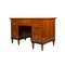 Biedermeier Desk in Walnut Veneer, 1830 1