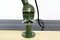 Lámpara de mesa vintage verde de SIS, Imagen 2