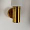 Brass and White Opaline Glass Wall Lights from Hans-Agne Jakobsson Ab Markaryd, Sweden, 1960s, Set of 2 7