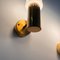 Brass and White Opaline Glass Wall Lights from Hans-Agne Jakobsson Ab Markaryd, Sweden, 1960s, Set of 2 14