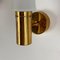Brass and White Opaline Glass Wall Lights from Hans-Agne Jakobsson Ab Markaryd, Sweden, 1960s, Set of 2 5