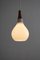 Small Mid-Century Opal Glass Pendant, 1960s 4