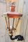 Antique Square Cast Iron and Copper Wall Lantern, Image 1