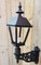 Antique Square Cast Iron Wall Lantern, Image 1