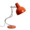Orangefarbene Tischlampe von Josef Hurka für Lidokov, 1963 1