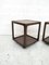 Mid-Century Beistelltische mit Rollen, 1960er, 2er Set 6