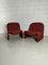 Giancarlo Piretti zugeschriebene Rote Alky Stühle für Anonima Castelli, 1970er, 2er Set 2