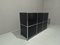 Black Metal Cabinet by Paul Schaerer and Fritz Haller for Usm, Switzerland, 1970s 24
