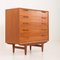 Danish Teak Dresser with 5 Drawers in the style of Borge Mogensen, 1960s 8