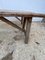 Set of Rustic Wood Farm Benches, 1950, Image 7