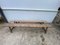 Set of Rustic Wood Farm Benches, 1950, Image 12