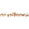 Off White Canvas Monk Chairs by Afra & Tobia Scarpa for Molteni, 1973, Set of 10 1