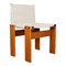 Off White Canvas Monk Chairs by Afra & Tobia Scarpa for Molteni, 1973, Set of 10 13