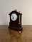 Reloj eduardiano antiguo de caoba con incrustaciones, 1900, Imagen 2