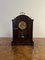 Reloj eduardiano antiguo de caoba con incrustaciones, 1900, Imagen 5