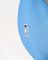Dining Table Chairs Model 3107 in Light Blue by Arne Jacobsen for Fritz Hansen, 1980s, Set of 5 8
