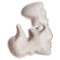 Recipiente de mármol Kiss Man Sand de Jean Pascal Levy-Trumet, Imagen 1