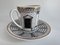 Kaffeetasse & Untertasse Palladiana von Piero Fornasetti für Rosenthal Classic, Deutschland, 1995, 2er Set 2
