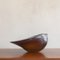 Large Shell-Shaped Glass Bowl by Peter Layton, 1984, Image 5
