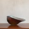 Large Shell-Shaped Glass Bowl by Peter Layton, 1984, Image 2