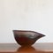 Large Shell-Shaped Glass Bowl by Peter Layton, 1984, Image 4