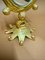 Casenove Spiegel aus goldenem Metall 6