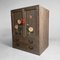 Mobiletto Tansu vintage con decorazioni floreali, anni '60, Immagine 16