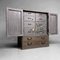 Mobiletto Tansu vintage con decorazioni floreali, anni '60, Immagine 18