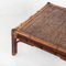 Vintage French Cane Coffee Table, 1970s, Image 8