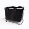 Vintage Leather and Chromed Steel Magazine Rack by Marcel Breuer, 1970s 4
