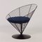 Blue Wire Cone Chair by Verner Panton for Fritz Hansen, 1988, Image 2