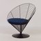 Blue Wire Cone Chair by Verner Panton for Fritz Hansen, 1988 5