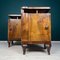 Wood Nightstand, Italy, 1940s, Set of 2 4