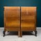 Wood Nightstand, Italy, 1940s, Set of 2 11