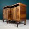 Wood Nightstand, Italy, 1940s, Set of 2 14