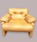 Coronado Leather Chair by Tobia Scarpa for B&B Italia, 1970s 3
