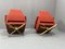 Set of Vintage Swivel Armchairs by Up Zavody, 1970s 15
