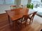 Table et Chaises Extensibles Néoclassiques, Set de 5 1