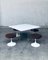 Mesa de comedor flotante minimalista de mármol, Italia, años 70, Imagen 25