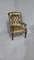 Leather & Rosewood Library Chair, Image 1